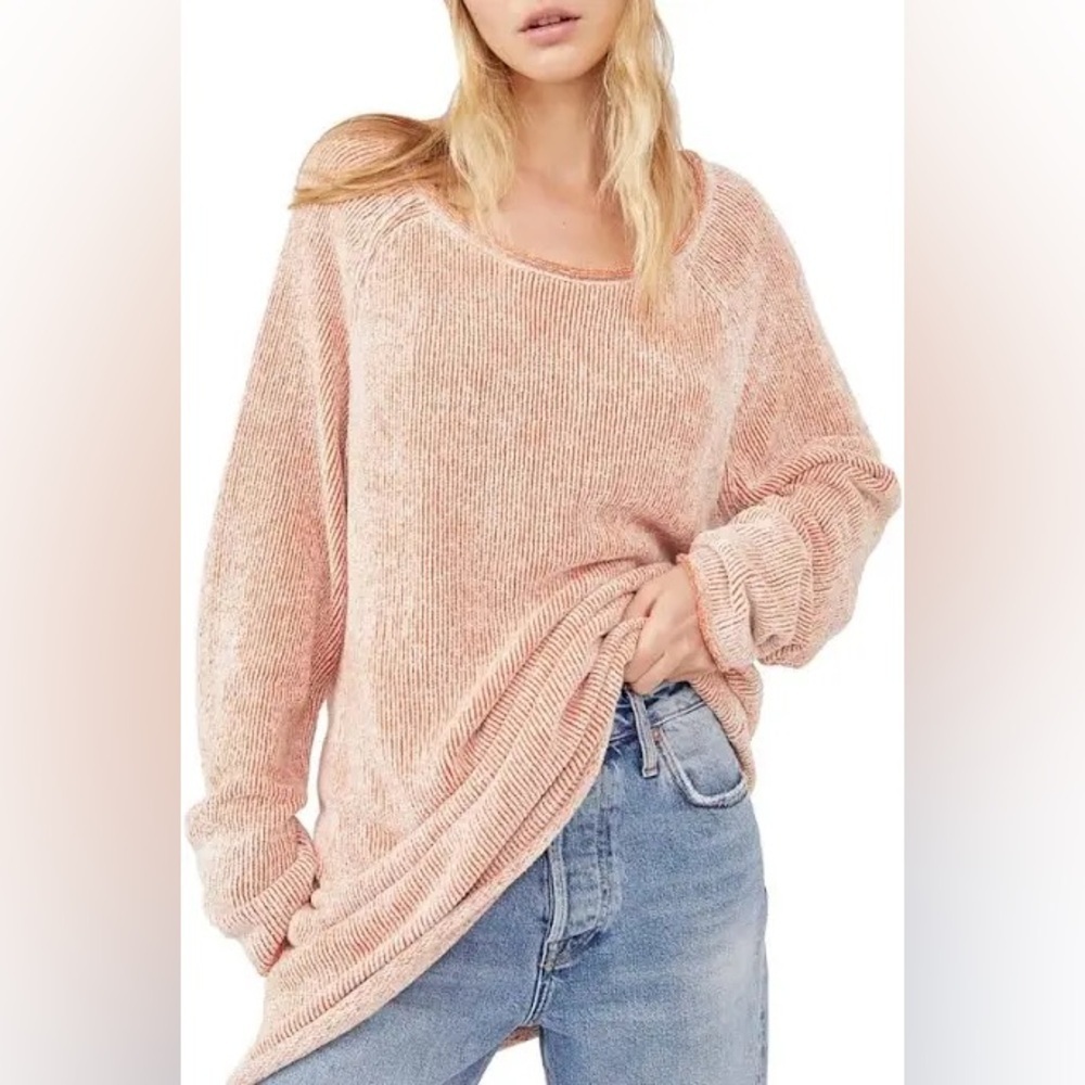 Free People Lenox Beachy Long Length Tunic Womens Size Sm